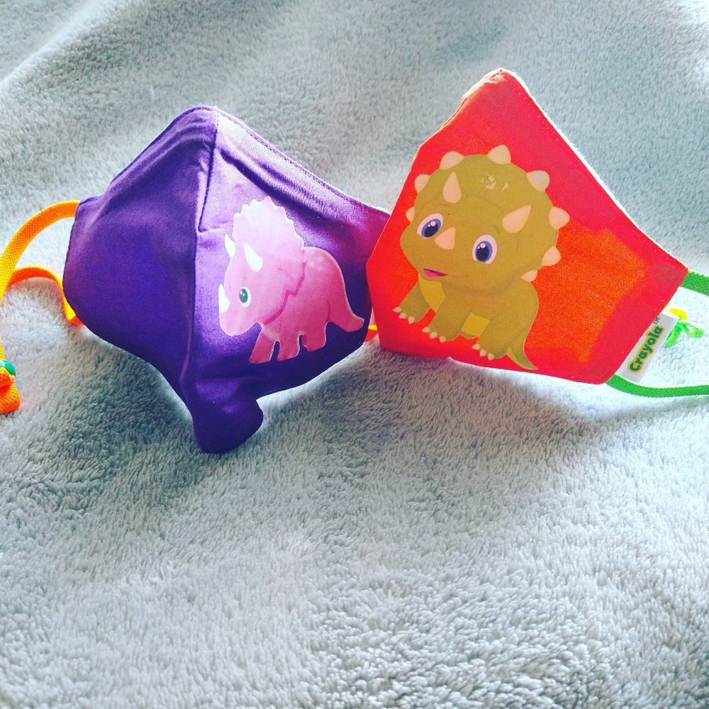 Dinosaur 🦕 face mask for kids